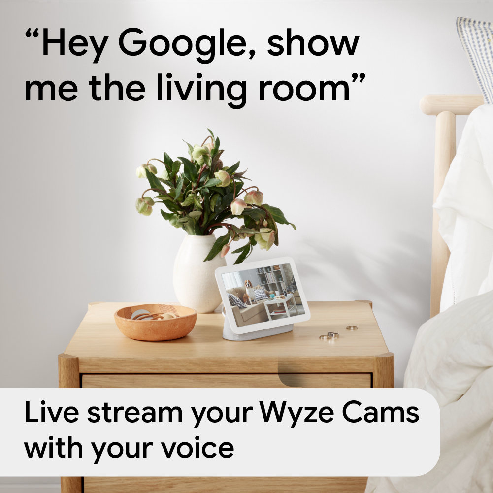 Google Nest Hub (2nd Gen) + Wyze Bundles