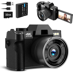 NBD Dslr Beginner Compact Cheap Vlogging Youtube Point Shoot 4k 48mp 16x Digital Photography Cameras G-Anica Macro Lens 4K Digit