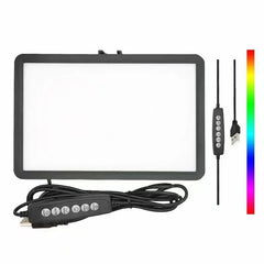 New 8 Inch Photography Selfie Dimmable Video Fill Light Video Led Light for Photo Studio Live Stream Fill Lamp No Tripod Stand