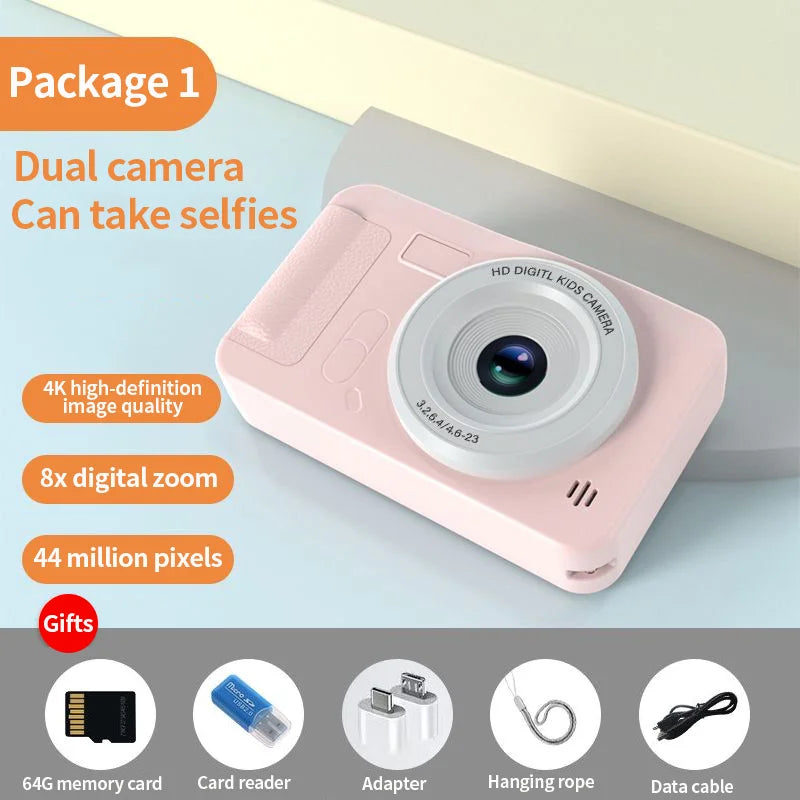 4K Digital Camera 44 Megapixels High-Definition Photography Travel Selfie Camera Entry-Level Small Students Campus Selfie camera