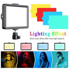 New 8 Inch Photography Selfie Dimmable Video Fill Light Video Led Light for Photo Studio Live Stream Fill Lamp No Tripod Stand