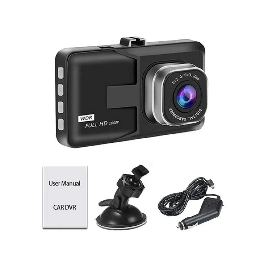 1080P Car Dash Camera 3 Inch Driving Video Car Auto DVR Loop Recorder for Front and Rear Night Vision G-Sensor Car Accessories